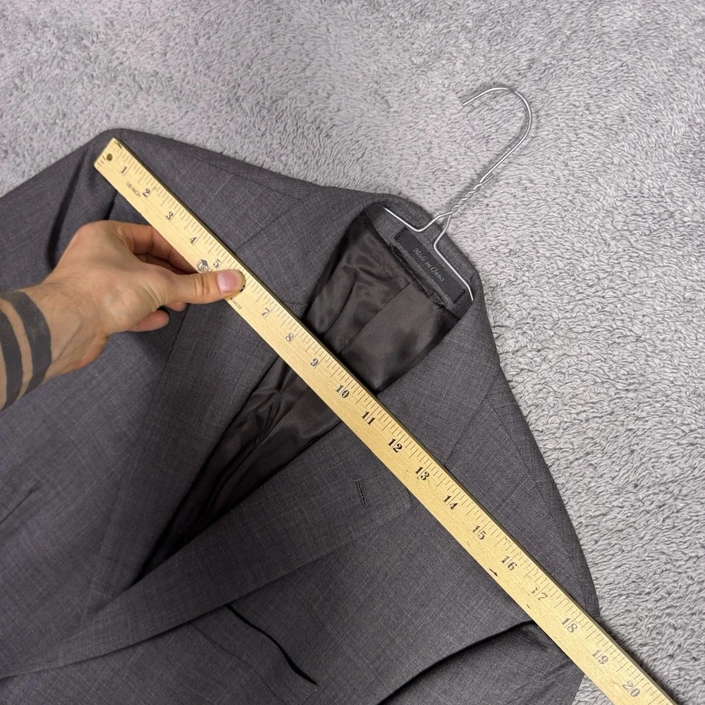Ralph Lauren Suit Men 40L 32x32 Wool 3 Piece Jacket Vest Waistcoat Pant Set